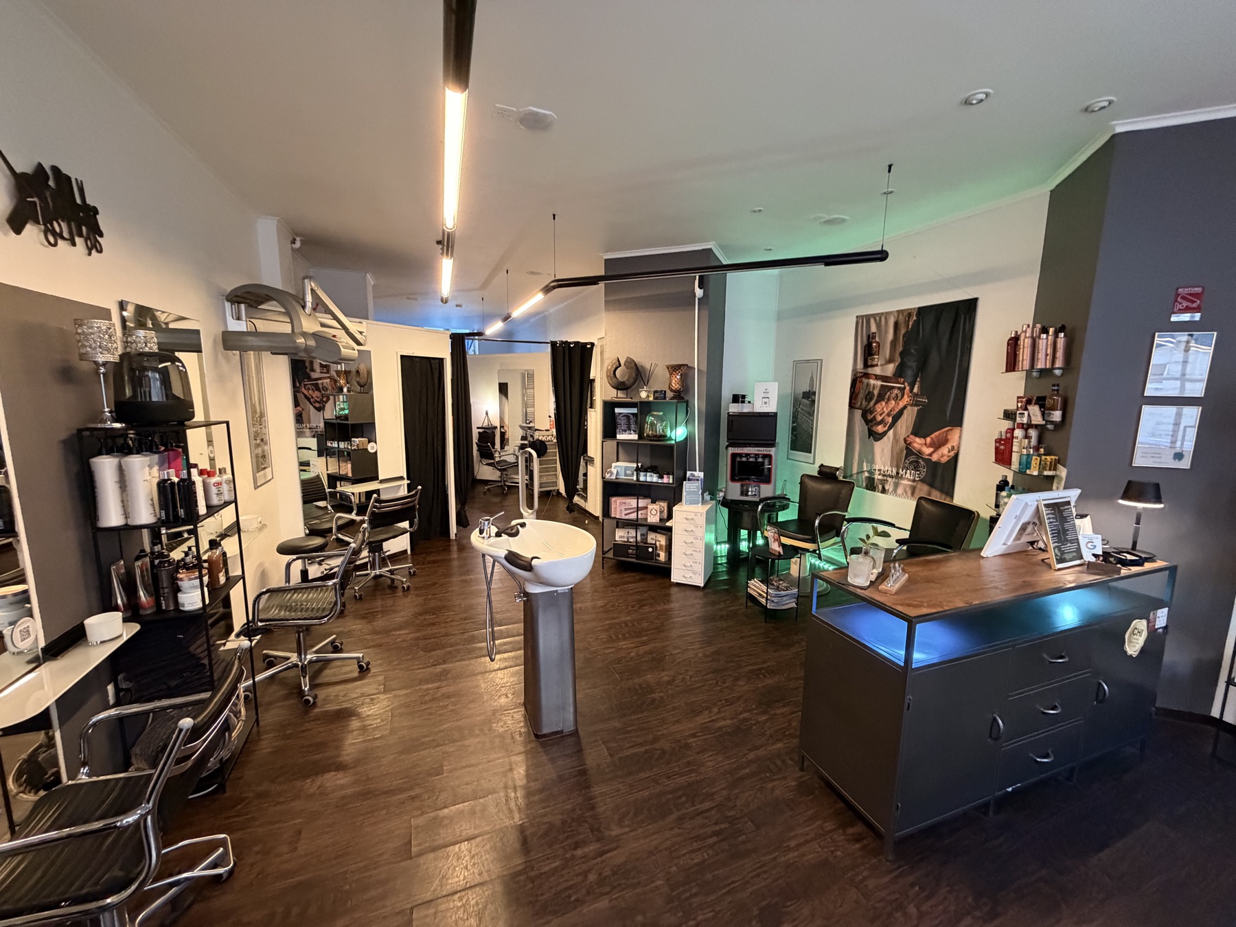 Salon HAIR and STYLE Mannheim Empfang und CHI ColorMaster