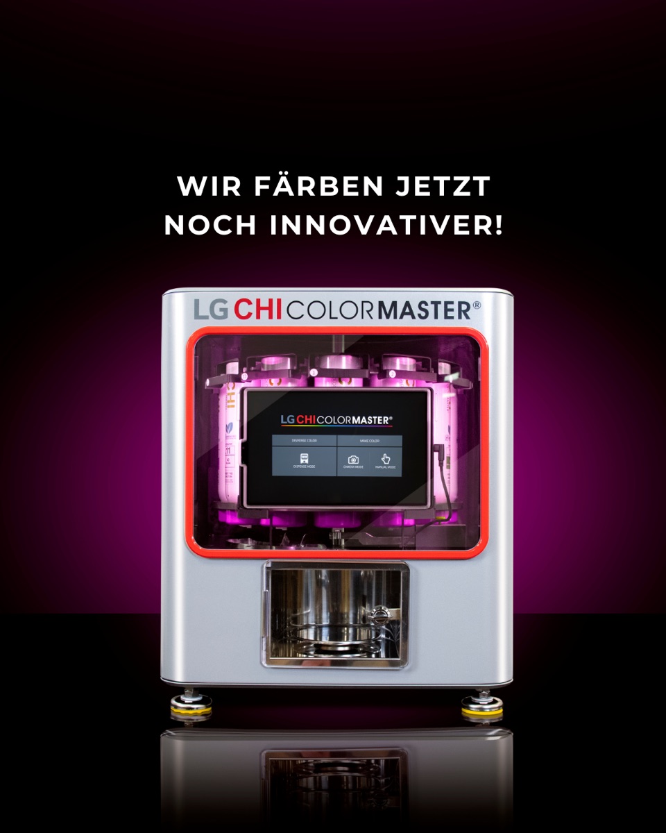 LG CHI ColorMaster Farbmisch-System bei HAIR and STYLE Mannheim